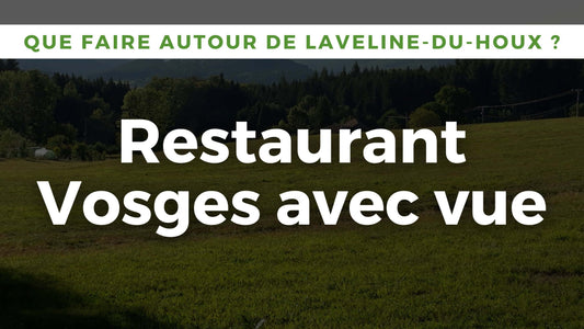 Vue sur la cascade de Tendon depuis la terrasse d’un restaurant